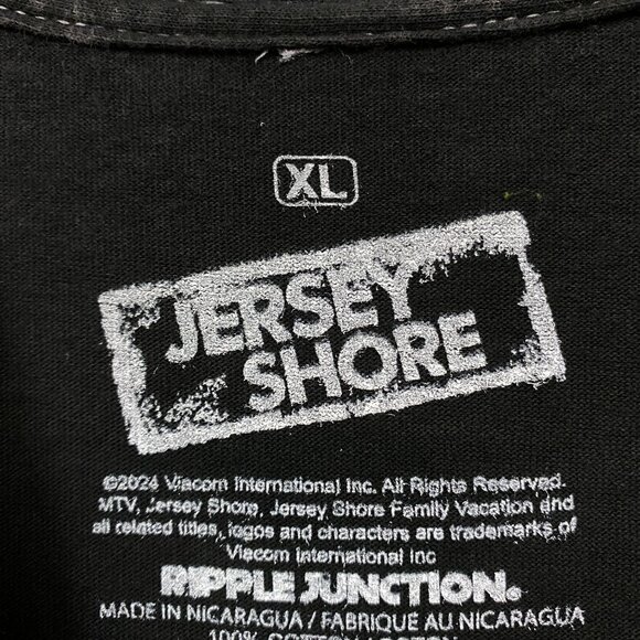 MTV Jersey Shore Fresh to Death Mineral Wash Tee XL - Picture 4 of 4